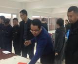 恒諾房建生活段開展迎新春書畫家送文化到一線活動